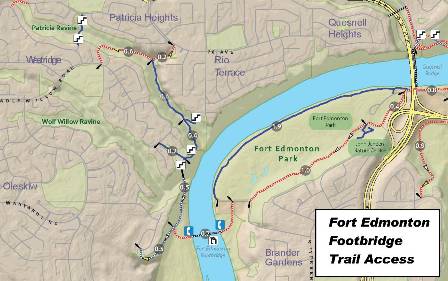 Fort Edmonton Footbridge