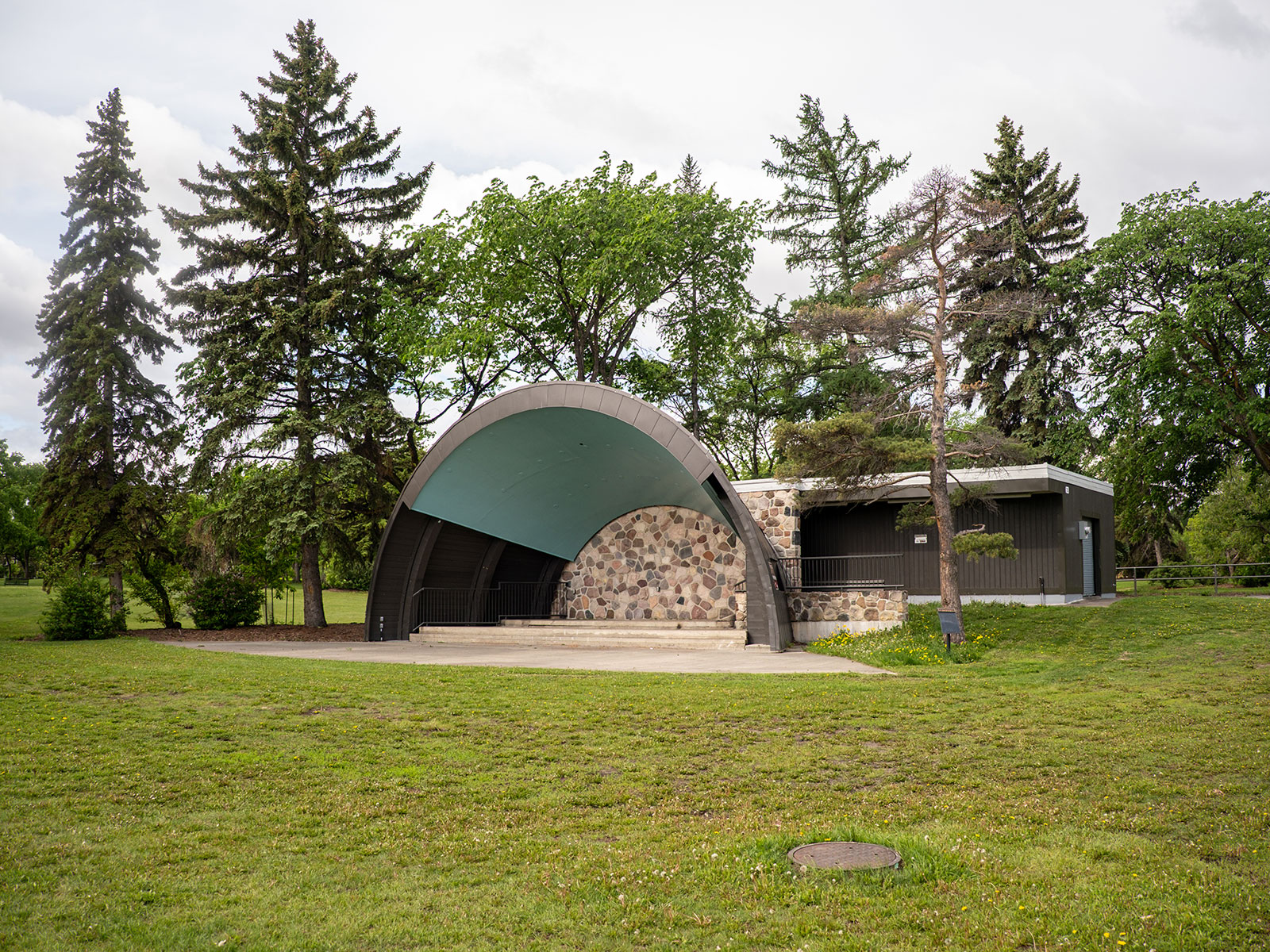 Bandshell wide angle view