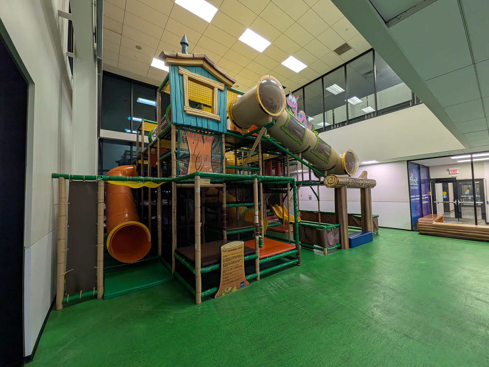 Indoor playground (side view)