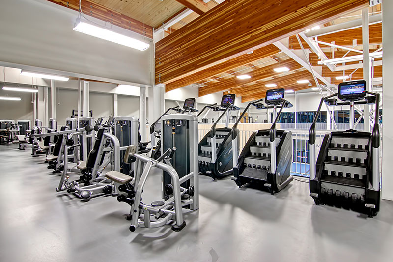 Fitness centre area
