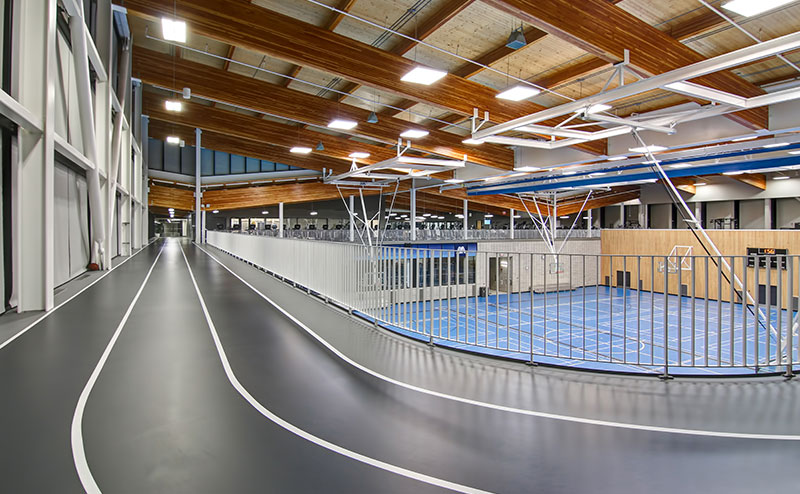 Walking/jogging track