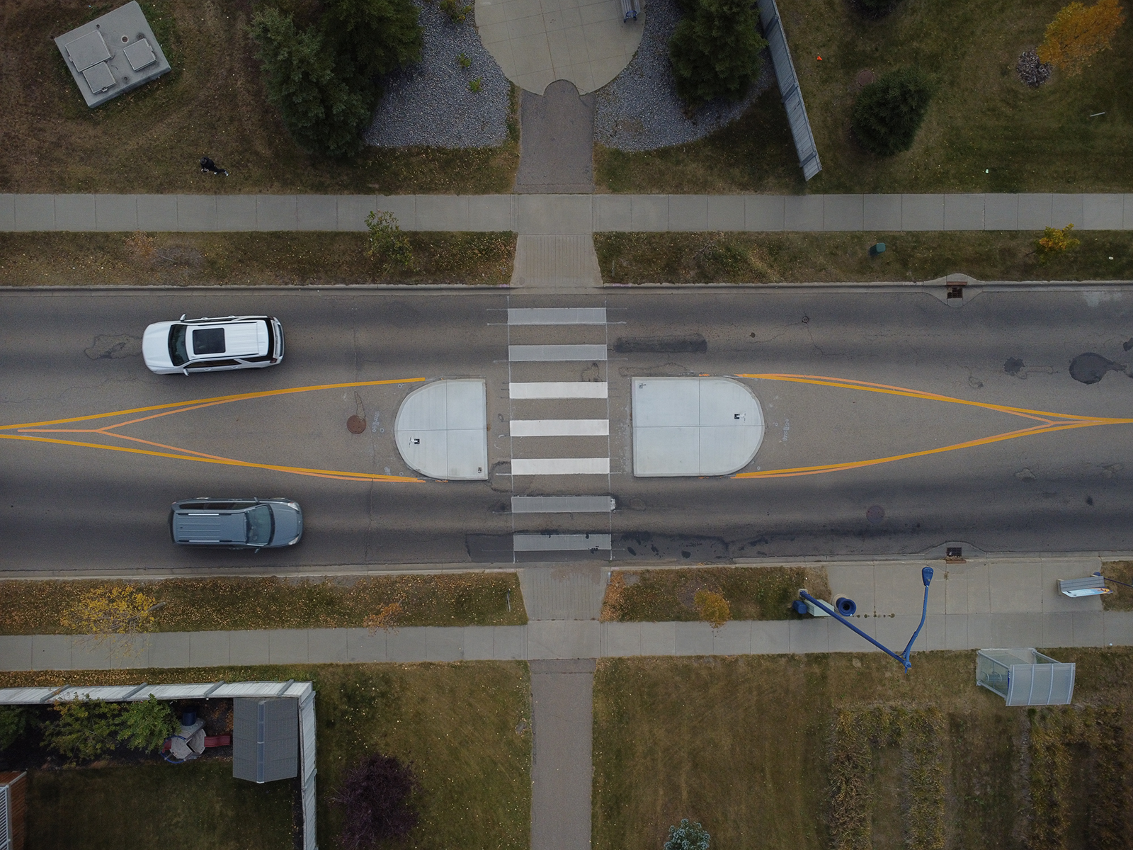 Permanent Two Stage Crossing