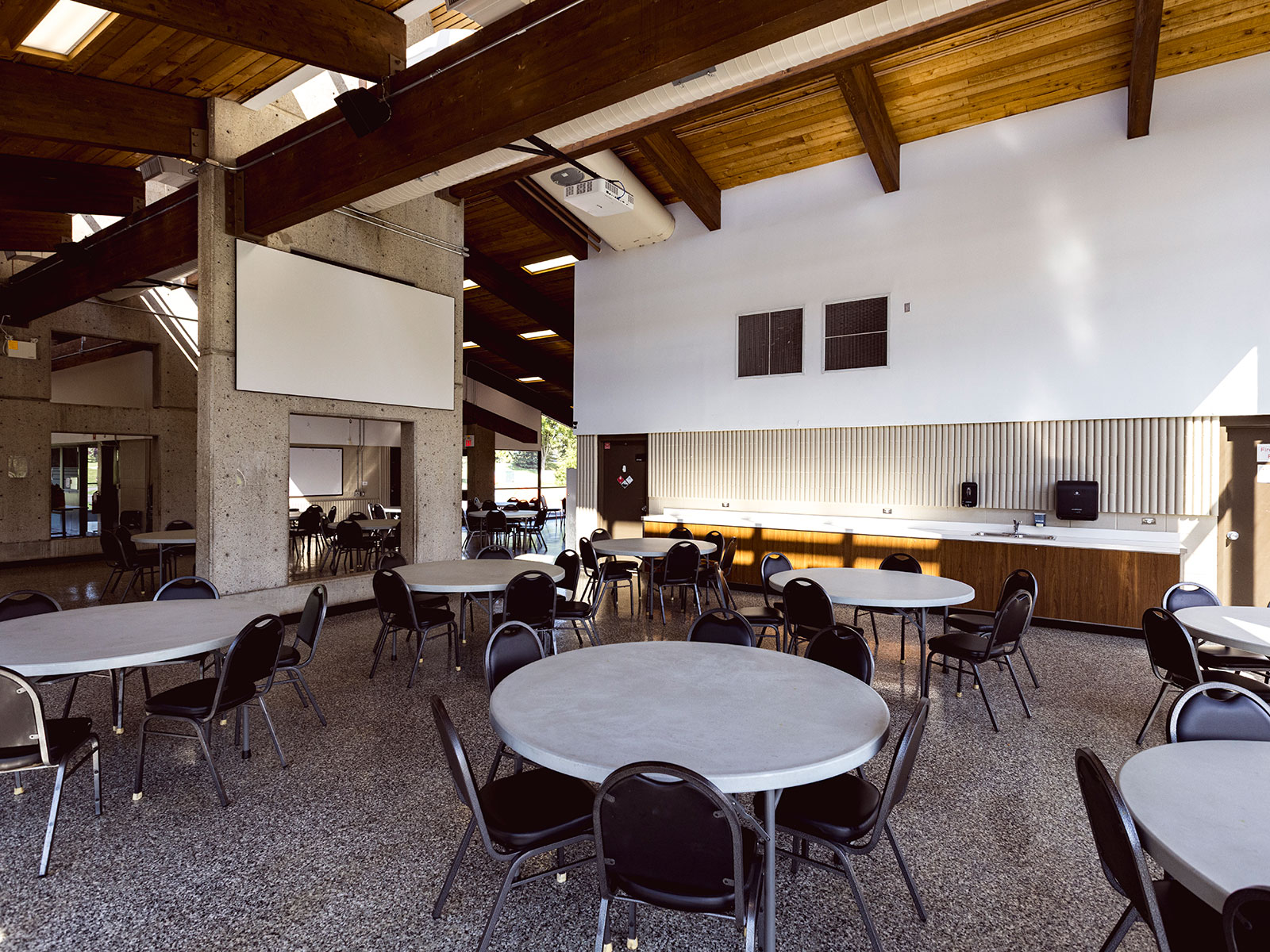 Interior of Family Centre - hosting area
