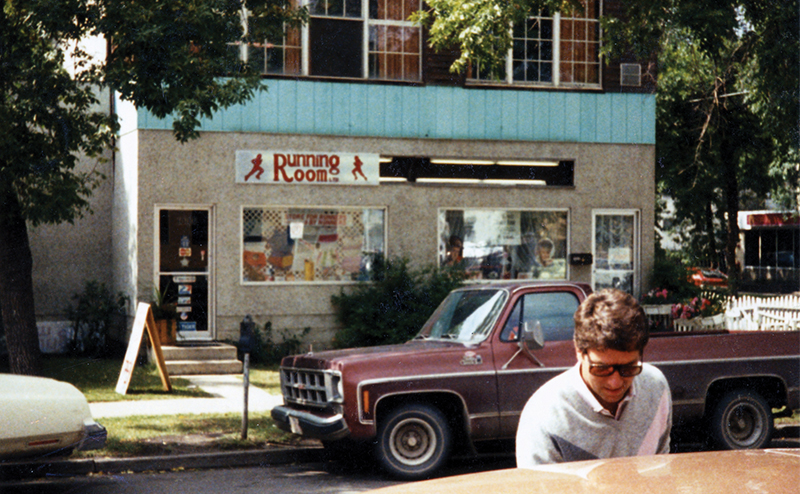 Running Room sign