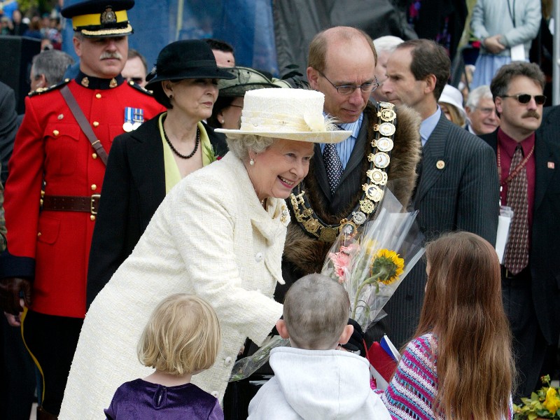 queen elizabeth ii visits to edmonton alberta