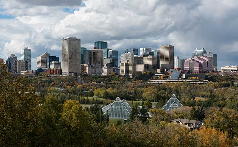 River Valley in autumn