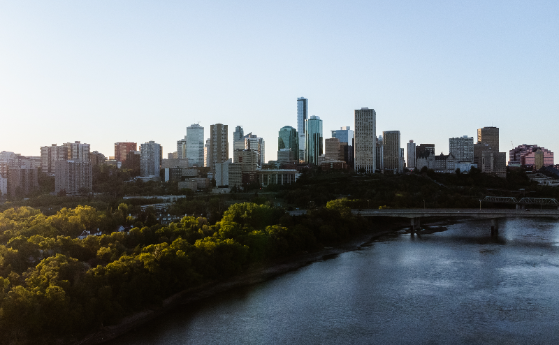 Downtown Edmonton City Of Edmonton