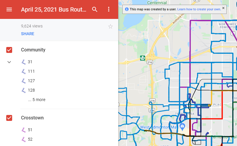 New Bus Routes In The Bus Network Redesign City Of Edmonton