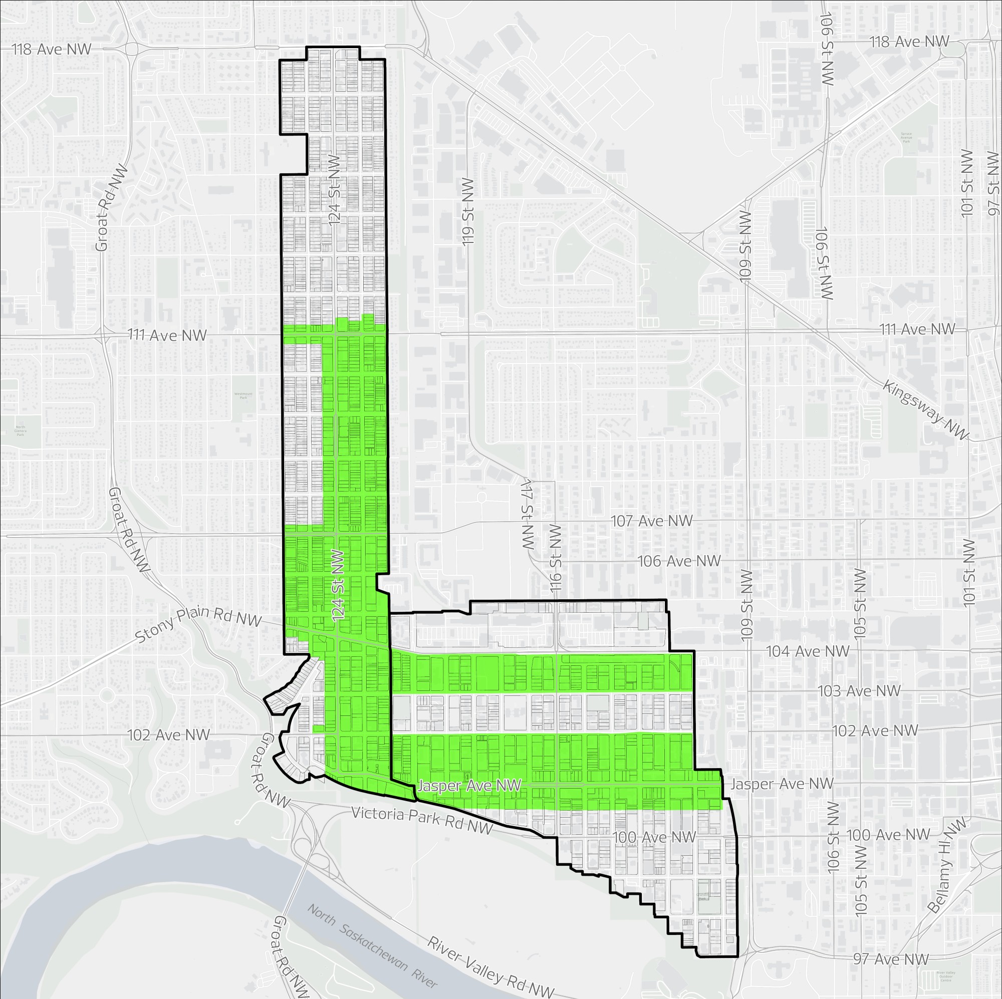 124 Street and Oliver Priority Growth Area