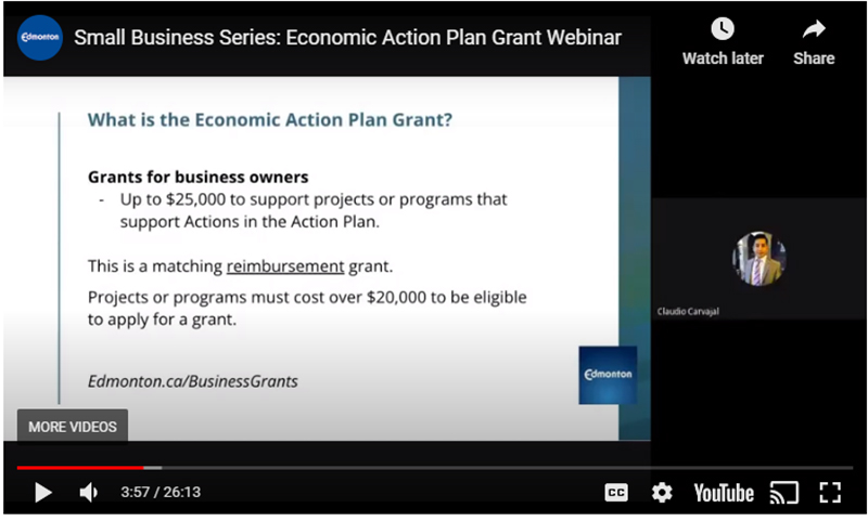 Economic Action Plan Grant | City Of Edmonton